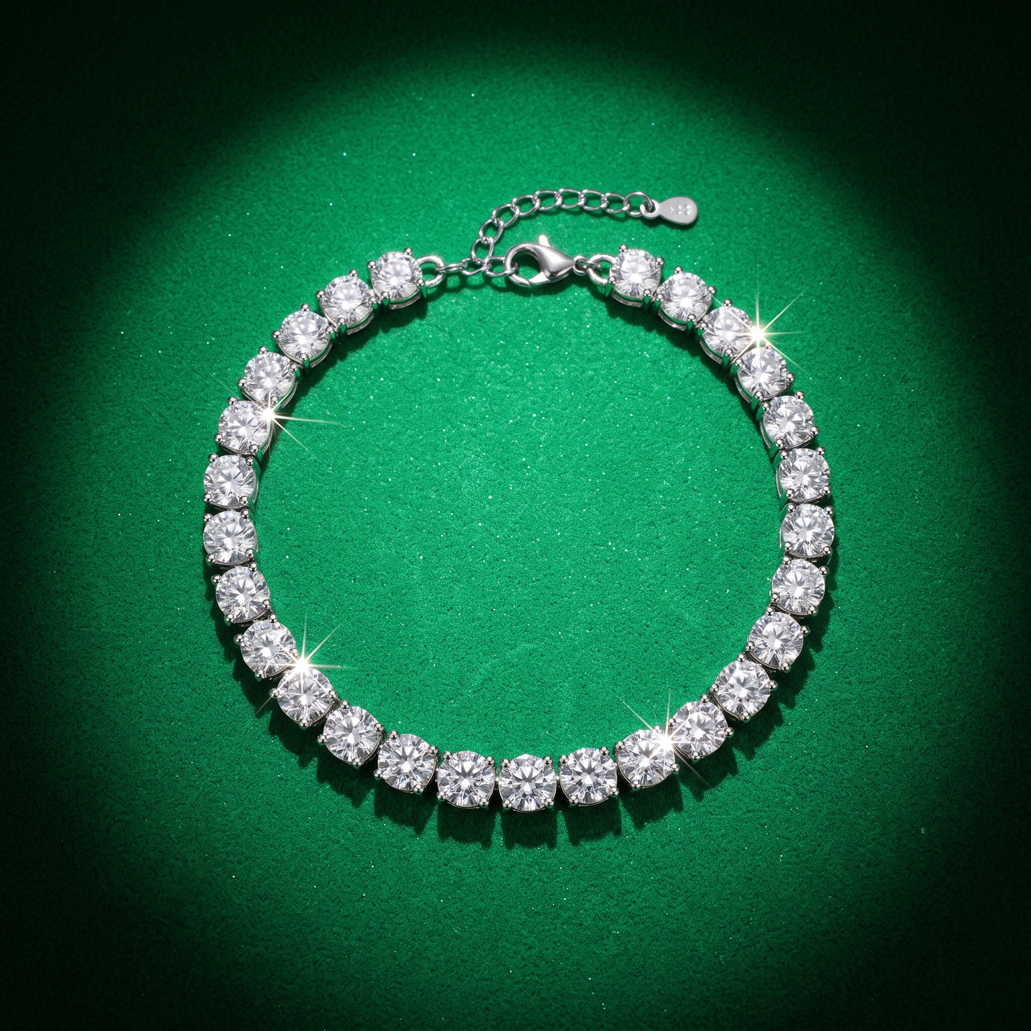Pulsera con moissanita (RD 5)